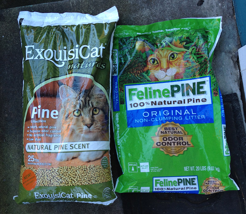 SIMPLY PINE Unscented AllNatural Pine Pellet Cat Litter, 20lb bag