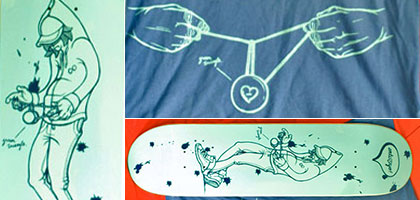 Anti-Yo Skateboard Deck