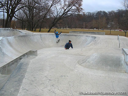 Iowa City Skate Park 2003