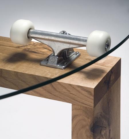 Sports Utility Furniture - 360 skateboard truck table