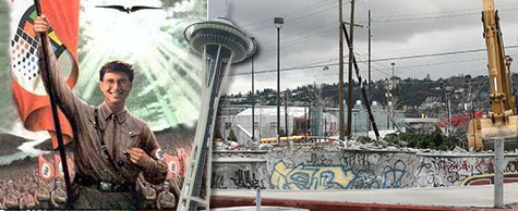 Seattle skatepark destroyed