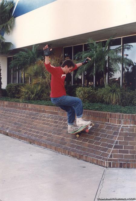 Florida bank 80's skate