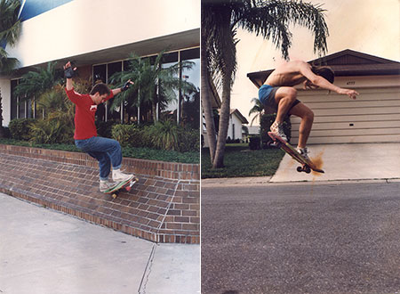Florida street skating in the 80's