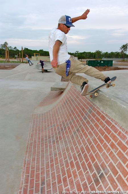 Team Pain builds a skatepark in Englewood Florida