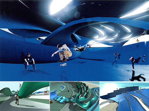 Annoci Studio skatepark concept