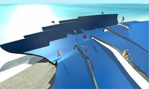 Acconci Studio skatepark concept
