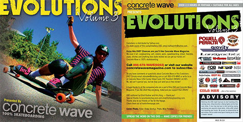 Concrete Wave Evolutions DVD: Volume 3