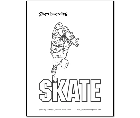 Home school skateboard