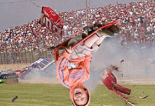 kart crash