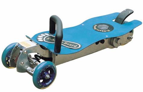 3 wheel electric skateboard