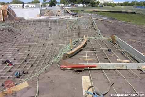 St. Lucie skatepark construction