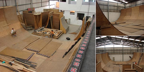 X Games ramp in Mexico
