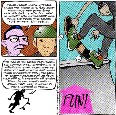 skate comic about historical preservation.