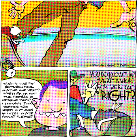 skate comic about words.