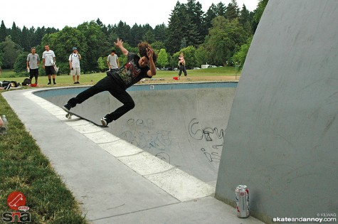 Al Partanen at Pier Park skatepark