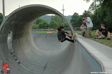 Al Partanen at Pier Park skatepark