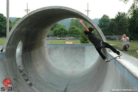 Al Partanen at Pier Park skatepark