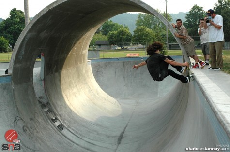 Al Partanen at Pier Park skatepark