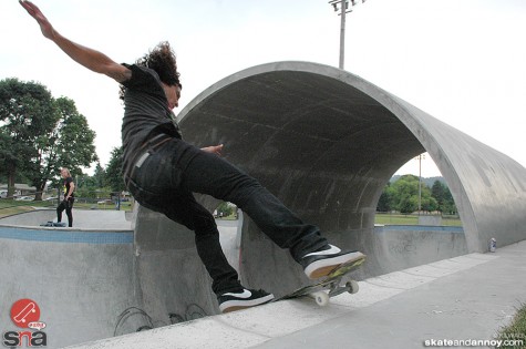 Al Partanen at Pier Park skatepark