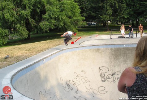 Gravette ollies into deep end of Pier Park