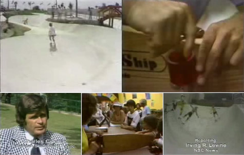 Skateboarding on the Today Show from 1977