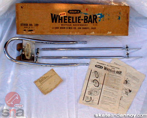 The Wheelie Bar from Wham-O