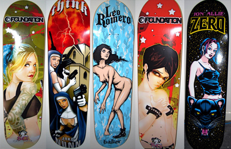 Eric Cherry board collection