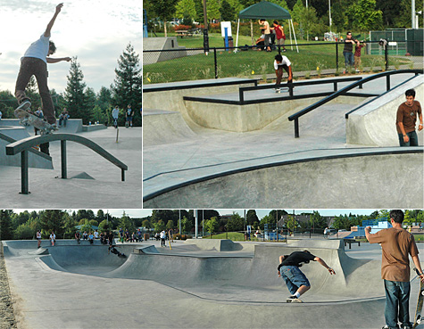 Tualitin Hills - Beaverton skatepark open