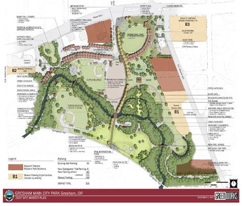 gresham city park master plan