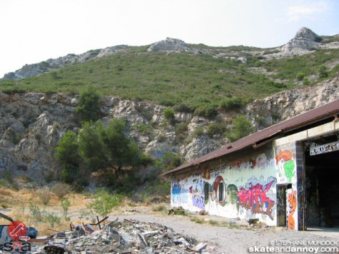 La Caverne - DIY skate spot in France circa 2006