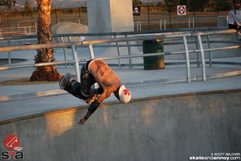 Duane Peters at the Tim Brauch memorial contest 2008