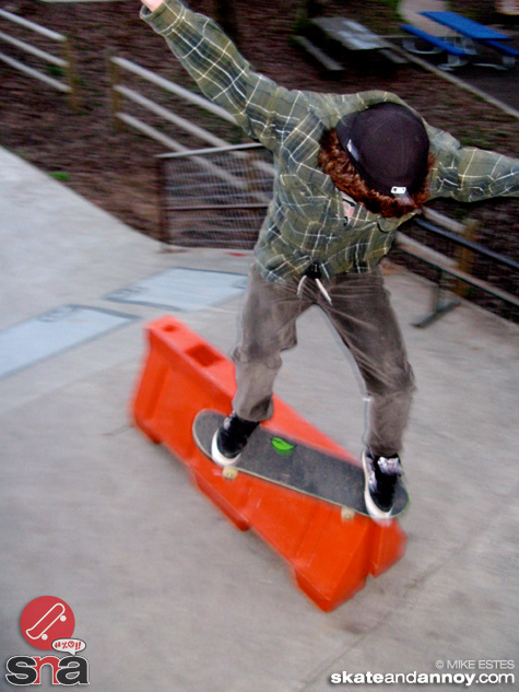 Skatepark action