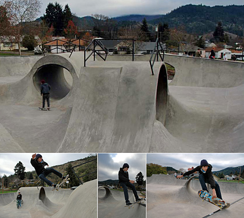 Myrtle Creek Oregon Skatepark