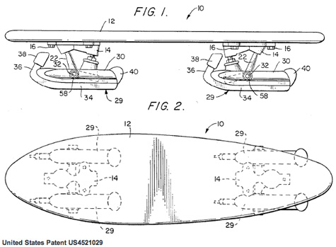 iceboard patent 1985