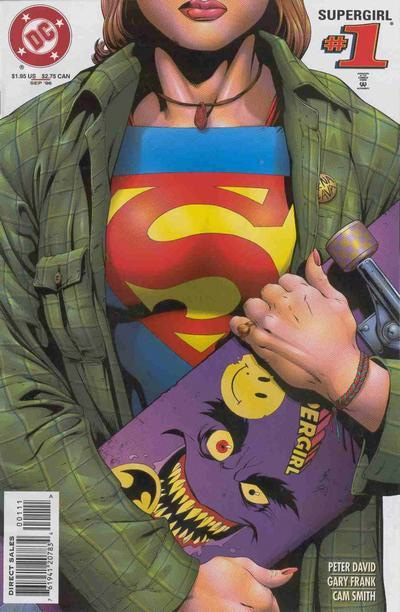 Supergirl #1 - Supergirl with a skateboard