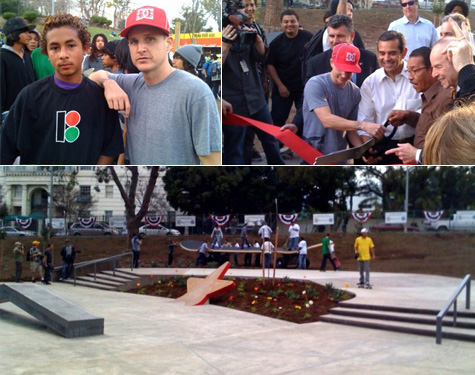 LA Skate Plaza - DC -Rob Dyrdek 
