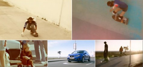 Seat auto - Ibeza car commercial with skateboards