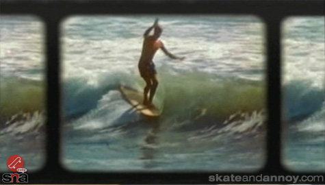 Surfing in a Pepsi Ccommercial