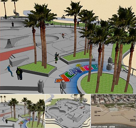 Venice Skatepark Construction