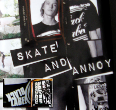 Black Label and Skate and Annoy advert