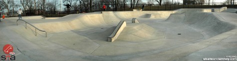 Waukegan Illinois skatepark pano2