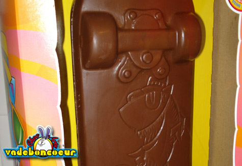 Easter - Chocolate skateboard