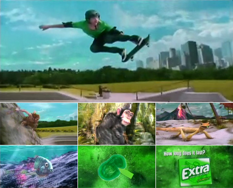 extra gum commercial