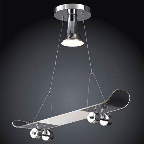 skateboard light