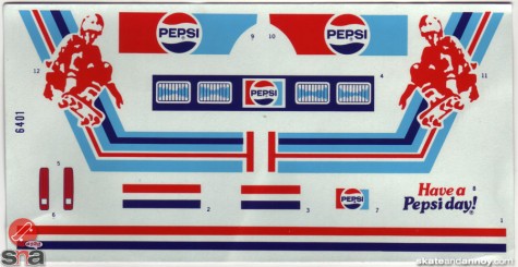 1979 Revell Models Pepsi Skateboard Van