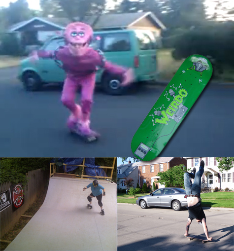 Weirdo Skateboard giveaway