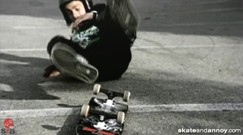 Skateboarding in TV commercials
