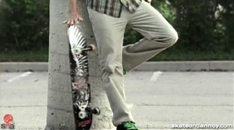Skateboarding in TV commercials