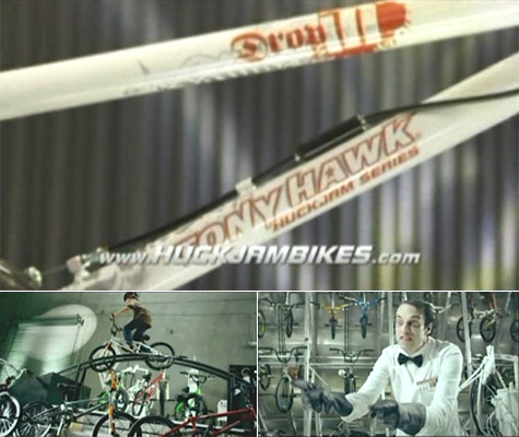 Tony Hawk Huckjam Bikes commercial