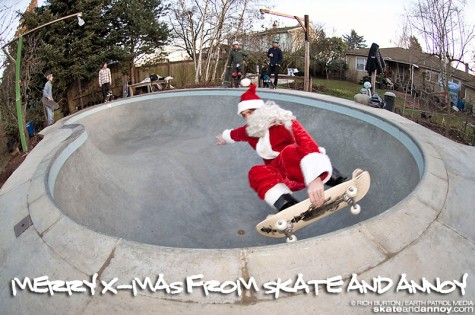 Merry X-mas from Skate and Annoy